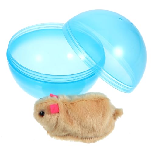 Parliky Spielzeug Für Katzen Lustiger Rollender Fälschungs-hamsterball Kein Akku Interaktives Katzenspielzeug Zum Bewegen Und Angeln Geeignet Für Hauskatzen Aus Hochwertigem Material von Parliky