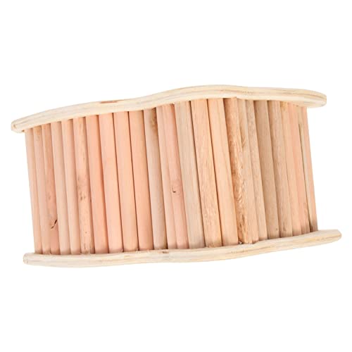 Parliky Hamster Kletterleiter Aus Holz Multifunktionale Brücke Für Chinchillas Spielzeug Für Kleintiere Stressabbau Und Abenteuer Für Hamster Kompakte Leichte Konstruktion Parliky Hamster Kletterleiter Aus Holz Multifunktionale Brücke Für Chinchillas Spielzeug Für Kleintiere Stressabbau Und Abenteuer Für Hamster Kompakte Leichte Konstruktion von Parliky