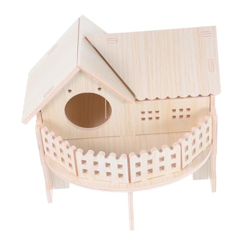 Parliky Hamster Hideout Holz Erkunden Spielzeug Doppel Layered Hütte Für Mental Parliky Hamster Hideout Holz Erkunden Spielzeug Doppel Layered Hütte Für Mental von Parliky