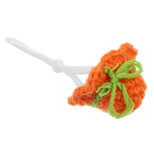 Parliky Hamster Hut Für Kleine Haustiere Handgestrickte Mit Verstellbarem Riemen Für Und Partys Süßes Kostümzubehör Für Hamster Meerschweinchen Und Vögel von Parliky