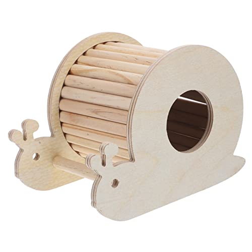 Parliky Holz Hamster Hideout Guinea Pig Hideaway Leiter Klettern Spielzeug Pet Nest Sicher Komfortable von Parliky
