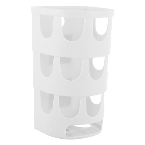 Parliky Bunny Cage Supply Heu-Futterständer aus weißem Kunststoff für Kaninchen auslaufsicherer Heuspender für Kaninchen Parliky Bunny Cage Supply Heu-Futterständer aus weißem Kunststoff für Kaninchen auslaufsicherer Heuspender für Kaninchen von Parliky