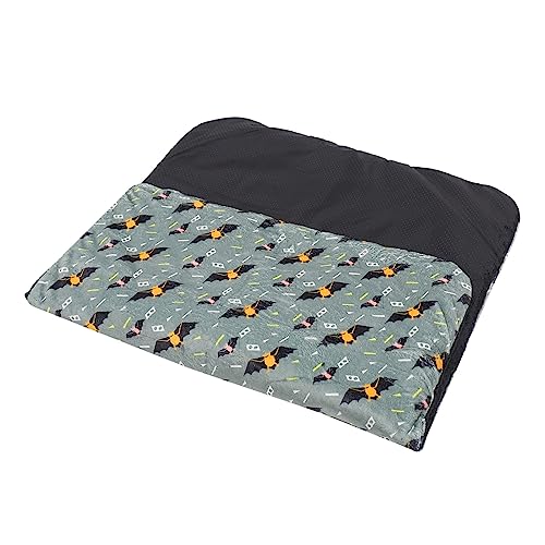 Parliky Haustierbettmatte warme Wintermatte für Hunde und Katzen selbsterwärmende Decke rutschfest mit Fledermausmotiv strapazierfähiges Material Parliky Haustierbettmatte warme Wintermatte für Hunde und Katzen selbsterwärmende Decke rutschfest mit Fledermausmotiv strapazierfähiges Material von Parliky