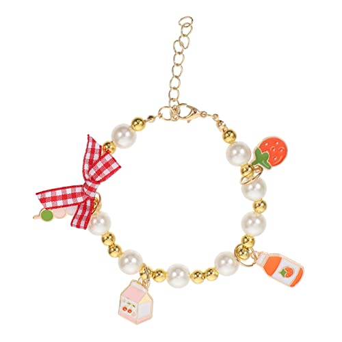 Parliky Haustier-Halsband Modische Au-Halskette mit Perlen Foto-Requisite für Kätzchenhalsband Parliky Haustier-Halsband Modische Au-Halskette mit Perlen Foto-Requisite für Kätzchenhalsband von Parliky
