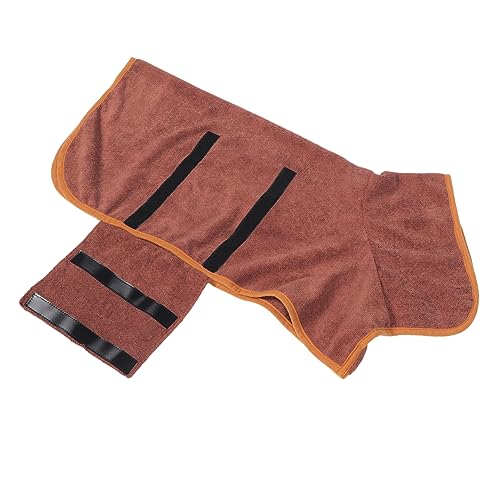 Parliky Bademantel für Haustiere Hundemantel Trockentuch weiches Polyester einfach anzuziehendes Design gemütlich für Welpen L Parliky Bademantel für Haustiere Hundemantel Trockentuch weiches Polyester einfach anzuziehendes Design gemütlich für Welpen L von Parliky