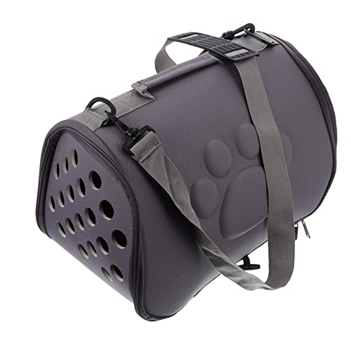 Parliky Haustiertasche für Hunde und Katzen grau für unterwegs für Haustiere für unterwegs für Katzen mit Schultergurt Parliky Haustiertasche für Hunde und Katzen grau für unterwegs für Haustiere für unterwegs für Katzen mit Schultergurt von Parliky