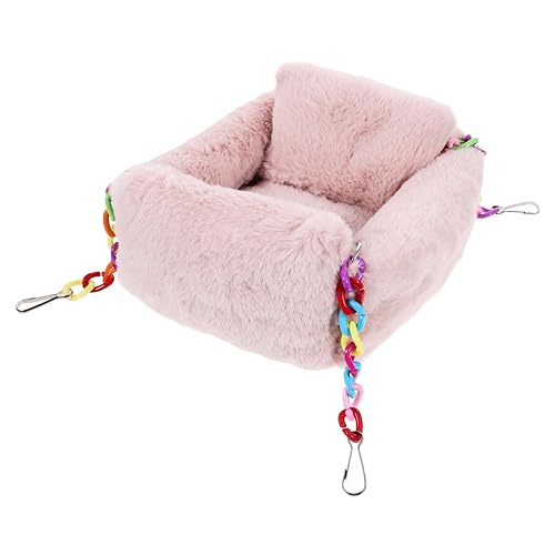 Parliky Niedliches Meerschweinchenbett Bequemes Hamsterhausbett Dekorative Chinchilla-hängematte Kleintierzubehör Warmes Nest S Parliky Niedliches Meerschweinchenbett Bequemes Hamsterhausbett Dekorative Chinchilla-hängematte Kleintierzubehör Warmes Nest S von Parliky