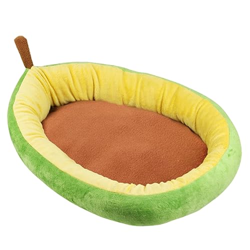 Parliky Avocadoförmiges Haustierbett Hundenest Plüsch Und Oxford Warmes Kissen Leicht Zu Tragen Parliky Avocadoförmiges Haustierbett Hundenest Plüsch Und Oxford Warmes Kissen Leicht Zu Tragen von Parliky