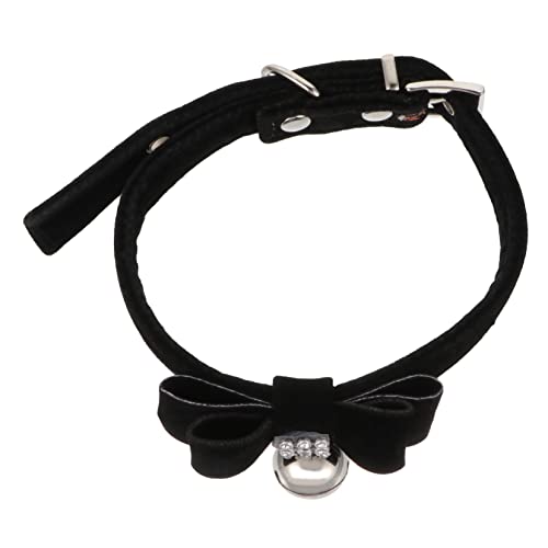 Parliky Stilvolles Haustierhalsband Mit Schleife Verstellbar Samt Und Strass Modisches Für Und Hunde Parliky Stilvolles Haustierhalsband Mit Schleife Verstellbar Samt Und Strass Modisches Für Und Hunde von Parliky