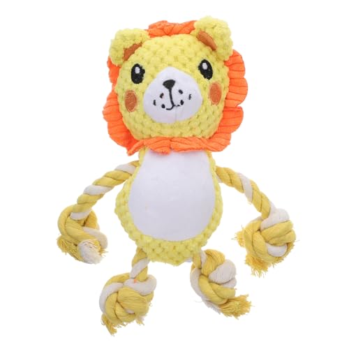 Parliky Plüsch Hundespielzeug Lion Mit Quietscher Soft Chew Toy Für Große Mittlere Und Kleine Hunde Interaktives Kauspielzeug Für Outdoor-aktivitäten Langlebiges Design Für Parliky Plüsch Hundespielzeug Lion Mit Quietscher Soft Chew Toy Für Große Mittlere Und Kleine Hunde Interaktives Kauspielzeug Für Outdoor-aktivitäten Langlebiges Design Für von Parliky