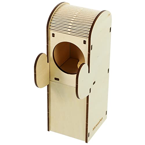 Parliky Holz Hamsterhaus Holz Hamster Schlafhaus Versteck Für Kleine Haustier Parliky Holz Hamsterhaus Holz Hamster Schlafhaus Versteck Für Kleine Haustier von Parliky