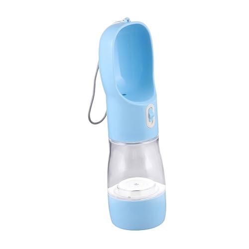 Parliky Dog Water Cup Tragbare Wasserspender-Flasche Für Hunde Und Katzen Auslaufsichere Futter Und Trinklösung Für Unterwegs Leichtgewichtiger Reisebehälter Blau Parliky Dog Water Cup Tragbare Wasserspender-Flasche Für Hunde Und Katzen Auslaufsichere Futter Und Trinklösung Für Unterwegs Leichtgewichtiger Reisebehälter Blau von Parliky