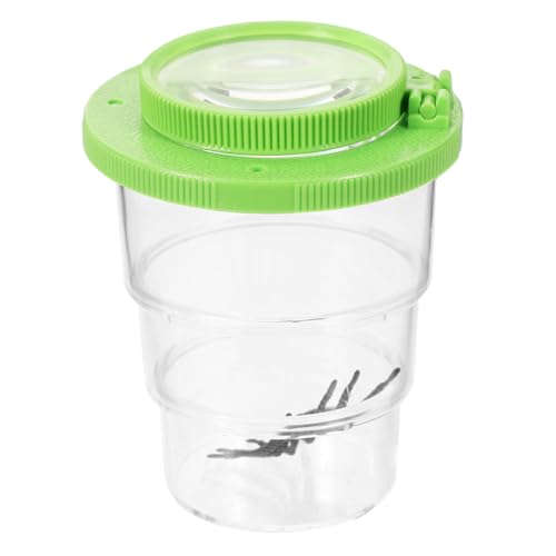 Parliky Insekten Beobachtungsbox mit Vergrößerungsglas Transparenter Tragbarer Insektenbehälter für Outdoor Entdeckungen Robustes Leichtes Lernspielzeug für Garten und Camping in Grasgrün Parliky Insekten Beobachtungsbox mit Vergrößerungsglas Transparenter Tragbarer Insektenbehälter für Outdoor Entdeckungen Robustes Leichtes Lernspielzeug für Garten und Camping in Grasgrün von Parliky