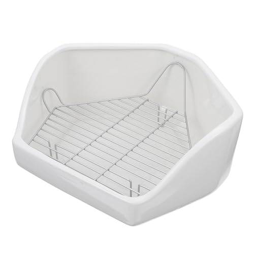 Parliky Kippsichere Kaninchentoilette aus Keramik groß für Haustiere Kaninchen Meerschweinchen Chinchillas Hamster auslaufsicheres Design Parliky Kippsichere Kaninchentoilette aus Keramik groß für Haustiere Kaninchen Meerschweinchen Chinchillas Hamster auslaufsicheres Design von Parliky