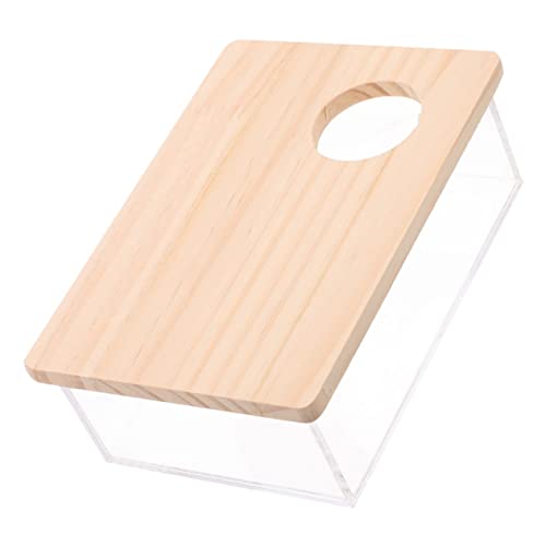 Parliky Transparente Hamster Sandbad Box Sandbad Container Für Kleintiere Für Hamster Meerschweinchen Und Chinchillas Mit Einfachem Design Als Badewanne Oder Toilette Nutzbar Parliky Transparente Hamster Sandbad Box Sandbad Container Für Kleintiere Für Hamster Meerschweinchen Und Chinchillas Mit Einfachem Design Als Badewanne Oder Toilette Nutzbar von Parliky