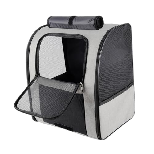 Parliky Tragetasche für Haustiere atmungsaktives Material Haustier-Rucksack Katzen-Rucksack kompakt und leicht zu verstauen für unterwegs Parliky Tragetasche für Haustiere atmungsaktives Material Haustier-Rucksack Katzen-Rucksack kompakt und leicht zu verstauen für unterwegs von Parliky