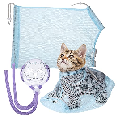 Parliky Katzen-Duschtasche für Kätzchen, Fellpflege-Netztasche, Katzenpflege-Netztasche, Katzen-Badetasche, Katzenbadetasche, Katzenbadetasche, Waschbeutel für Katzen, Waschbeutel für Katzen, Parliky Katzen-Duschtasche für Kätzchen, Fellpflege-Netztasche, Katzenpflege-Netztasche, Katzen-Badetasche, Katzenbadetasche, Katzenbadetasche, Waschbeutel für Katzen, Waschbeutel für Katzen, von Parliky