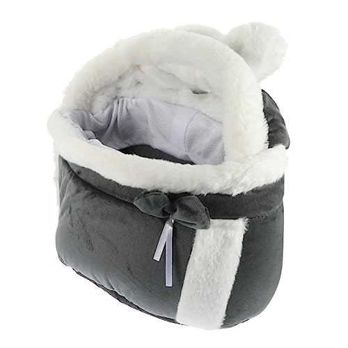 Parliky Katzenrucksack Hamster-Reisetasche Katzenhöhle Outdoor-katzenunterstand Für Den Winter Katzenhaus Flauschiges Katzenbett Igel Katze Schlafsack Stoff Reisen Sanft Kätzchenbett von Parliky