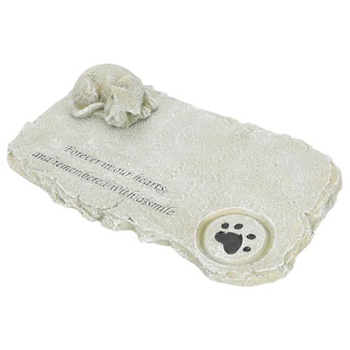 Parliky Harz Haustier Memorial Stein Katze Kätzchen Hund Memorial Garten Decor Tröstlich Ornament von Parliky