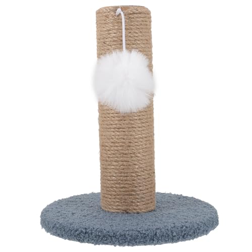 Parliky Kratzsäule für Katzen mit Robustem Hängendem Spielball Platzsparend Verschleißfest für Kätzchen zum Krallenpflegen Haushalt Tiefblaues Design Parliky Kratzsäule für Katzen mit Robustem Hängendem Spielball Platzsparend Verschleißfest für Kätzchen zum Krallenpflegen Haushalt Tiefblaues Design von Parliky