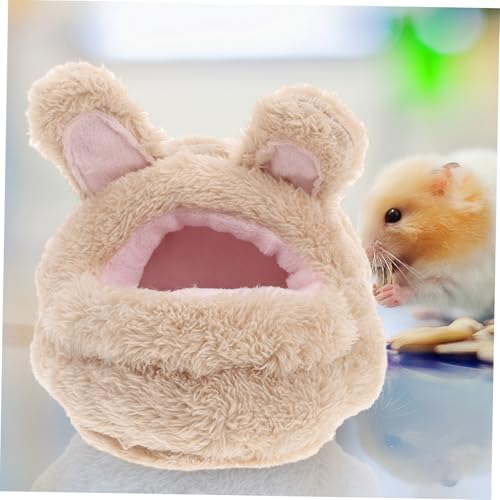 Parliky Kuscheliges Small Animal Fleece Haus Waschbares Versteck für Meerschweinchen Hamster Zuckergleiter und Chinchilla Wärmendes Plüschbett Pflegeleichtes Kleintier Schlafhaus von Parliky