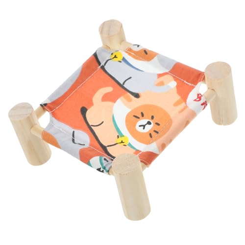 Parliky Kuschelhöhle Für Meerschweinchen Waschbar Abnehmbares Design Cartoon-Muster Komfortables Bett Für Kleintiere Für Hamster Und Kaninchen von Parliky