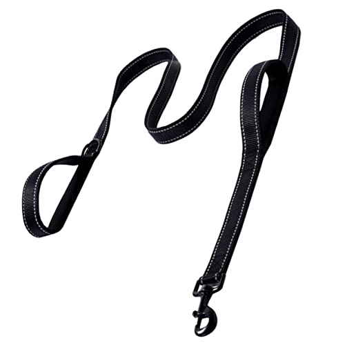 Parliky Nylon Hundeleine Für Große Hunde Doppelschichtige Reflektierende Trainingsleine Mit Zwei Für Outdoor-aktivitäten Strapazierfähig Und Komfortabel von Parliky