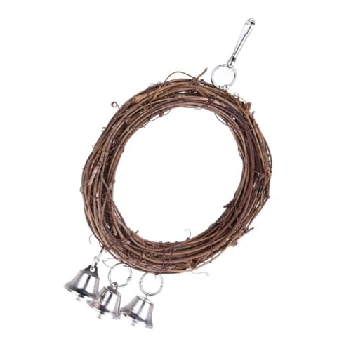 Parliky Glocke Schaukel Reben Kreis Rattan Vogel Hängen Kauen Pet Supplies Zufällige Farbe Parliky Glocke Schaukel Reben Kreis Rattan Vogel Hängen Kauen Pet Supplies Zufällige Farbe von Parliky