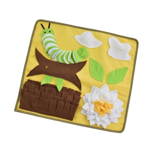 Parliky Puppy Snuffle Mat Hunde Schnüffelspielzeug Faltbare Futtermatte aus Abriebfestem Material Stressabbau und Futtertraining Interaktives Anreicherungsspielzeug für Kleine und Große Parliky Puppy Snuffle Mat Hunde Schnüffelspielzeug Faltbare Futtermatte aus Abriebfestem Material Stressabbau und Futtertraining Interaktives Anreicherungsspielzeug für Kleine und Große von Parliky