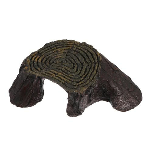 Parliky Resin Schildkröten Kletterplattform Aquarium Dekoration Sonnenplatz für Wasserschildkröten Fischbecken Ornament Sicher für Süßwasser Lebensechte Gestaltung von Parliky
