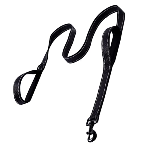 Parliky Nylon Hundeleine Mit Doppeltem Griff Verstellbar Robust Und Reflektierend Für Große Hunde Beim Outdoor-Walking Lange Verschleißfeste Zugleine von Parliky