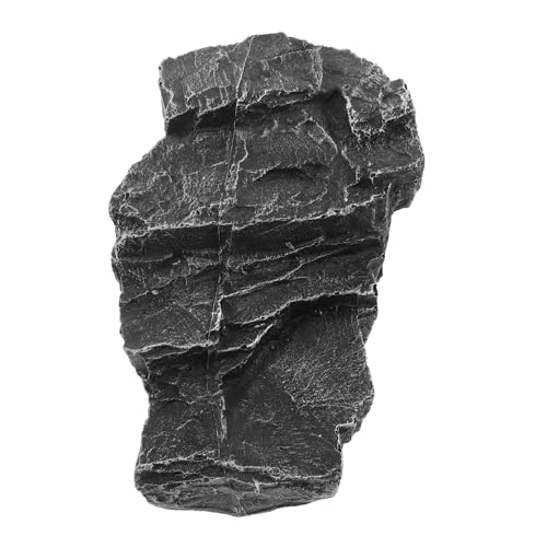 Parliky Robuste Resin Schildkröten Plattform mit Natürlichem Felsen Design Multifunktionale Basking Plattform für Terrarien und Aquarien Kletterfreundlich für Reptilien und von Parliky