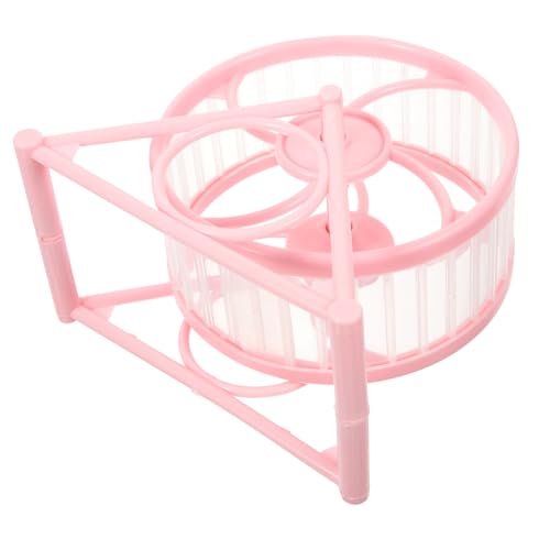 Parliky Hamster Spielzeug Kunststoff Silent Wheel Non Run Disc Für Haustiere Chinchilla Meerschweinchen von Parliky