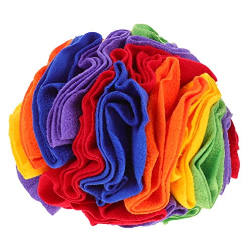 Parliky Tragbare Langsame Bälle Hund Schnüffelmatte Welpenfutter Verstecken Spielzeug Bunte Schnüffel Hund Kauspielzeug 20cm Sicheres Polyester Parliky Tragbare Langsame Bälle Hund Schnüffelmatte Welpenfutter Verstecken Spielzeug Bunte Schnüffel Hund Kauspielzeug 20cm Sicheres Polyester von Parliky