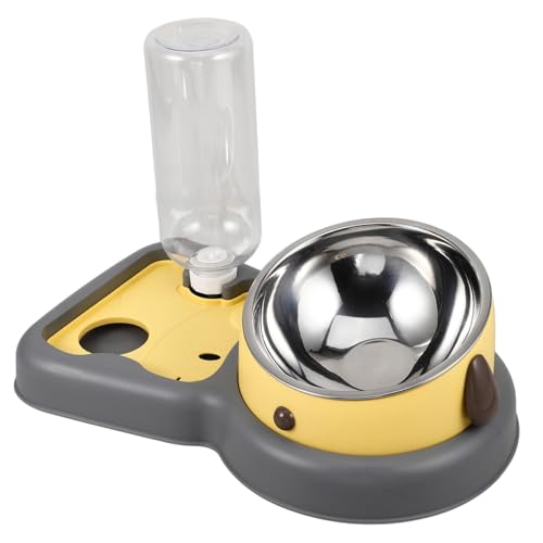 Parliky Automatischer Wasserspender Für Hunde Und Katzen Mit Langsamer Futterstation rutschfest Transparentes Design Geeignet Für Kleine Und Mittelgroße Haustiere Einfach Nachfüllbar Parliky Automatischer Wasserspender Für Hunde Und Katzen Mit Langsamer Futterstation rutschfest Transparentes Design Geeignet Für Kleine Und Mittelgroße Haustiere Einfach Nachfüllbar von Parliky