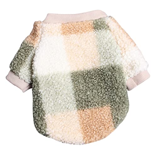 Parliky Zarte Plüsch-Hunde-Kaninchen-Kleidung warme Winterweste einfach anzuziehendes Design atmungsaktives Material Unisex-Outfit für Haustiere Parliky Zarte Plüsch-Hunde-Kaninchen-Kleidung warme Winterweste einfach anzuziehendes Design atmungsaktives Material Unisex-Outfit für Haustiere von Parliky