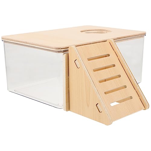 Parliky Transparentes Hamster Sand Badezimmer Aus Hamster Badebox Mit Holzleiter Ideal Für Rennmäuse Und Andere Kleintiere Fördert Die Und Das Wohlbefinden x 15 Parliky Transparentes Hamster Sand Badezimmer Aus Hamster Badebox Mit Holzleiter Ideal Für Rennmäuse Und Andere Kleintiere Fördert Die Und Das Wohlbefinden x 15 von Parliky