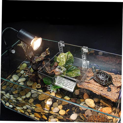Parliky Verstellbare Schildkröten sonnenplattform Hängend Schwimmend Trockenbereich Aquarium Zubehör Optimierte Beckenfläche Einstellbare Wasserhöhe Für Wasserschildkröten Und Reptilien von Parliky