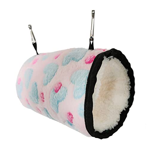 Parliky Schlafhängematte für Papageien Hamsternest Bett Haustier-Hängebett warmes Plüsch 17 x 10 cm zufällige Farbe sicher für Vögel Parliky Schlafhängematte für Papageien Hamsternest Bett Haustier-Hängebett warmes Plüsch 17 x 10 cm zufällige Farbe sicher für Vögel von Parliky