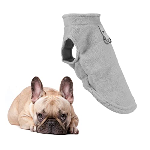 Parliky Hundeweste Für Winter Gepolsterte Fleecejacke Für Kleine Und Große Hunde s Winddicht Und Bequem Für Mit Metallring Für Leine von Parliky