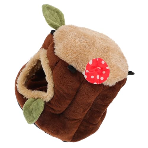 Parliky Hamsterhausbett Warmes Hamsternest Stabiles Versteck für Chinchillas Eichhörnchen Zwerge Warmes Nest für Kleintiere Parliky Hamsterhausbett Warmes Hamsternest Stabiles Versteck für Chinchillas Eichhörnchen Zwerge Warmes Nest für Kleintiere von Parliky