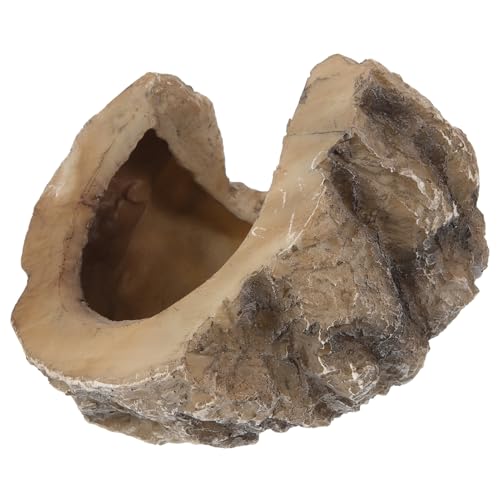 Parliky Reptilienhöhle Schmuck Aus Kunstharz Schildkrötenunterschlupf Höhle Versteck Für Schildkröten Schlangen Reptilien Parliky Reptilienhöhle Schmuck Aus Kunstharz Schildkrötenunterschlupf Höhle Versteck Für Schildkröten Schlangen Reptilien von Parliky