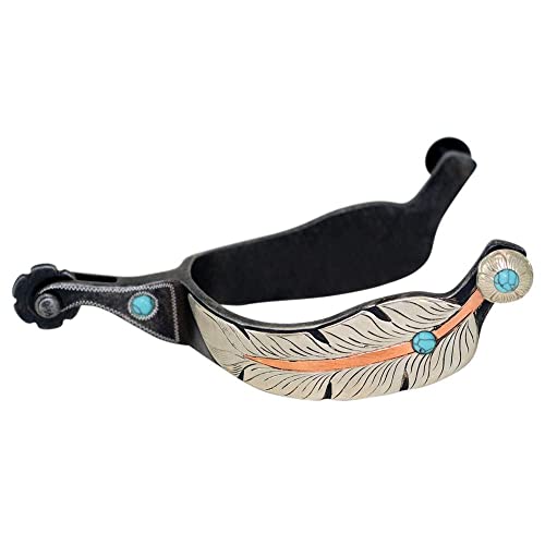 Partrade Trading Corporation Cowboy Tack 630018 Feather Ladies 1` Band Sporen N/A N/A von Partrade Trading Corporation