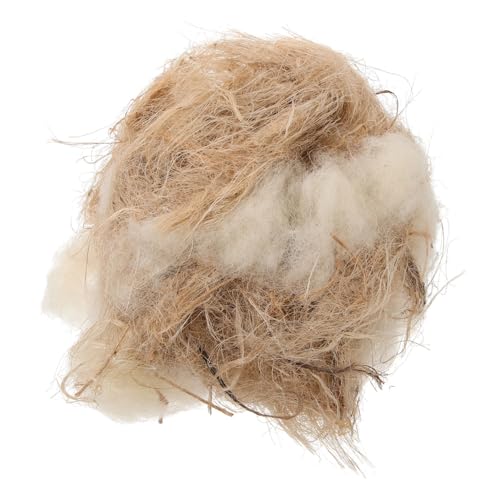 PartyKindom 1 Packung Vogelnest-kissenmaterial Draußen Nistmaterial Für Papageien Nistmaterial Für Wildvögel Verschachtelung Nistmaterial Für Vögel Material Zum Nisten Zucht Drinnen Baumwolle von PartyKindom