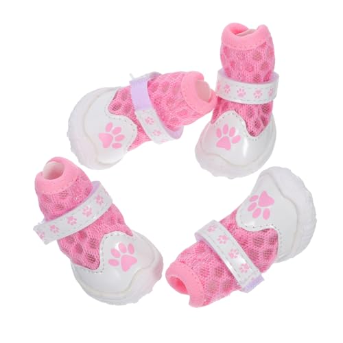 PartyKindom 1 Satz Atmungsaktive Hundeboots Pfotenschutz für Sommeraktivitäten für Heiße Gehwege Outdoor Walking PartyKindom 1 Satz Atmungsaktive Hundeboots Pfotenschutz für Sommeraktivitäten für Heiße Gehwege Outdoor Walking von PartyKindom