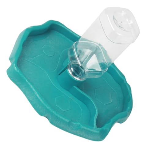 PartyKindom Automatischer Wasserspender für Reptilien Multifunktions Futter und Wassernapf Tierfreundlich Leicht zu Reinigen für Bartagamen Eidechsen Schildkröten von PartyKindom
