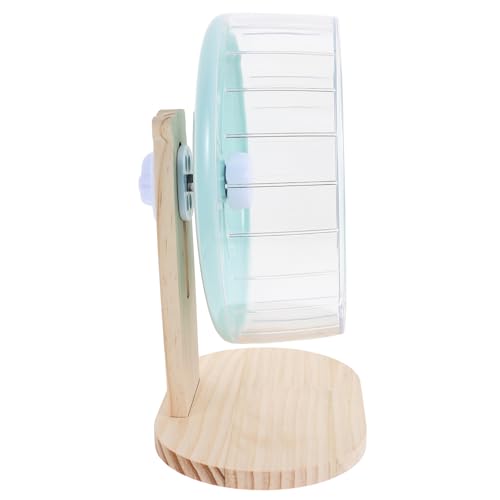 PartyKindom 1 Set Hamster Laufrad Hamster Zeug Rattenrad Igelrad Rennmausrad Träger Hamster Zubehör Chinchillas Übungsrad Haushalts Hamsterrad Kette Aus Holz Grün von PartyKindom