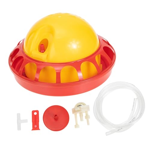 PartyKindom 1 Set Küken Trinknapf Hühner/Geflügel Tränknapf Geflügel Futterbehälter Küken Wasserspender Bauernhof Geflügelbedarf Gänse Futterspender Geflügel Trinknapf Kunststoff von PartyKindom