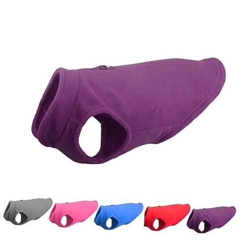 PartyKindom 1 Stück Hundekleidung Haustier Hundeanzug Mäntel Vlies kalt Hundepyjama für kleine Hunde Kleiner Hund warme Kleidung Hundejacken für kleine Hunde Warme Welpenkleidung Violett PartyKindom 1 Stück Hundekleidung Haustier Hundeanzug Mäntel Vlies kalt Hundepyjama für kleine Hunde Kleiner Hund warme Kleidung Hundejacken für kleine Hunde Warme Welpenkleidung Violett von PartyKindom