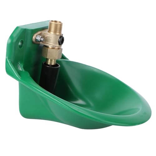 PartyKindom 1 Stück Schaf Trinkwassers chale Wasserflaschenspender für Hunde Brunnen Automatischer Trinknapf Ziegenwasserspender Trinkschale für Ziegen Tränkebecken für Schafe Kupfer Green von PartyKindom